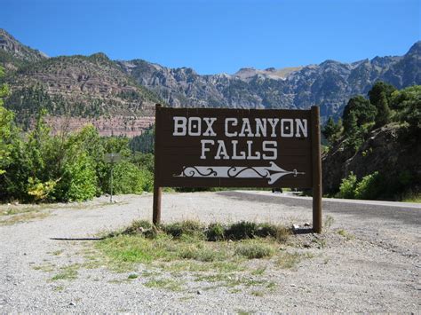 grand junction to box canyon falls|box canyon falls distance.